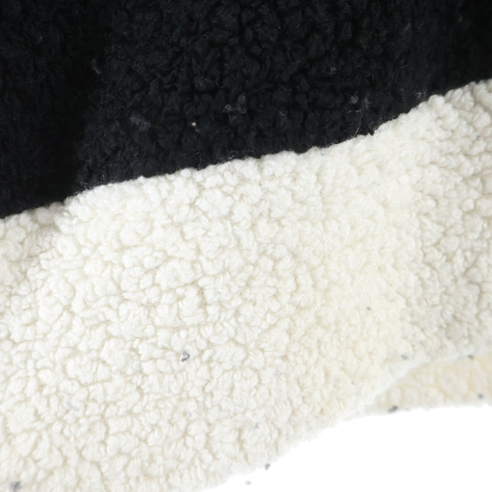 CASABLANCA(カサブランカ) ロゴニット クルーネックセーター ブラック MF21-JTP-033