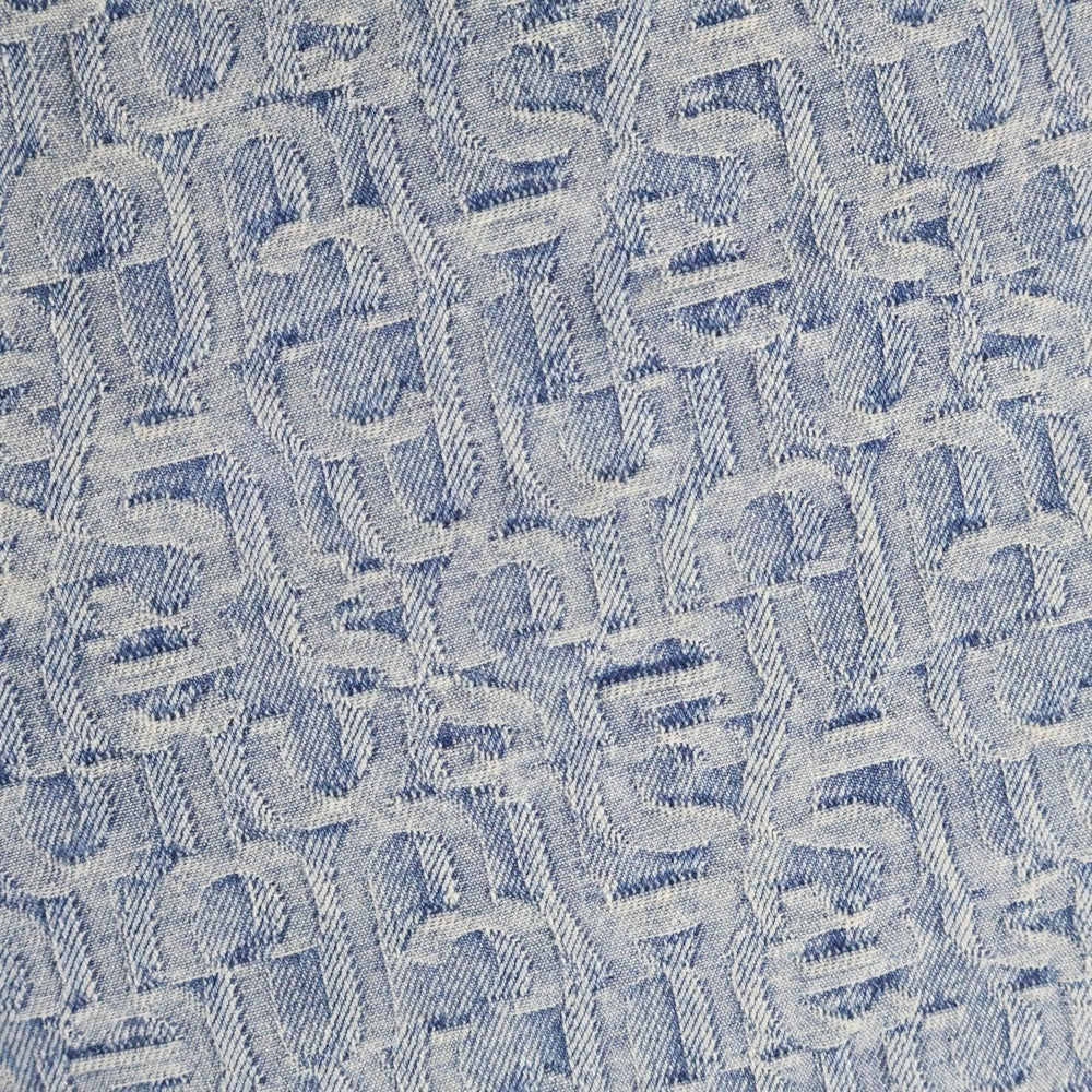 Acne Studios(アクネ ストゥディオズ) 1981M FN Monogram モノグラムルーズフィット ワイドデニムパンツ ブルー B00349