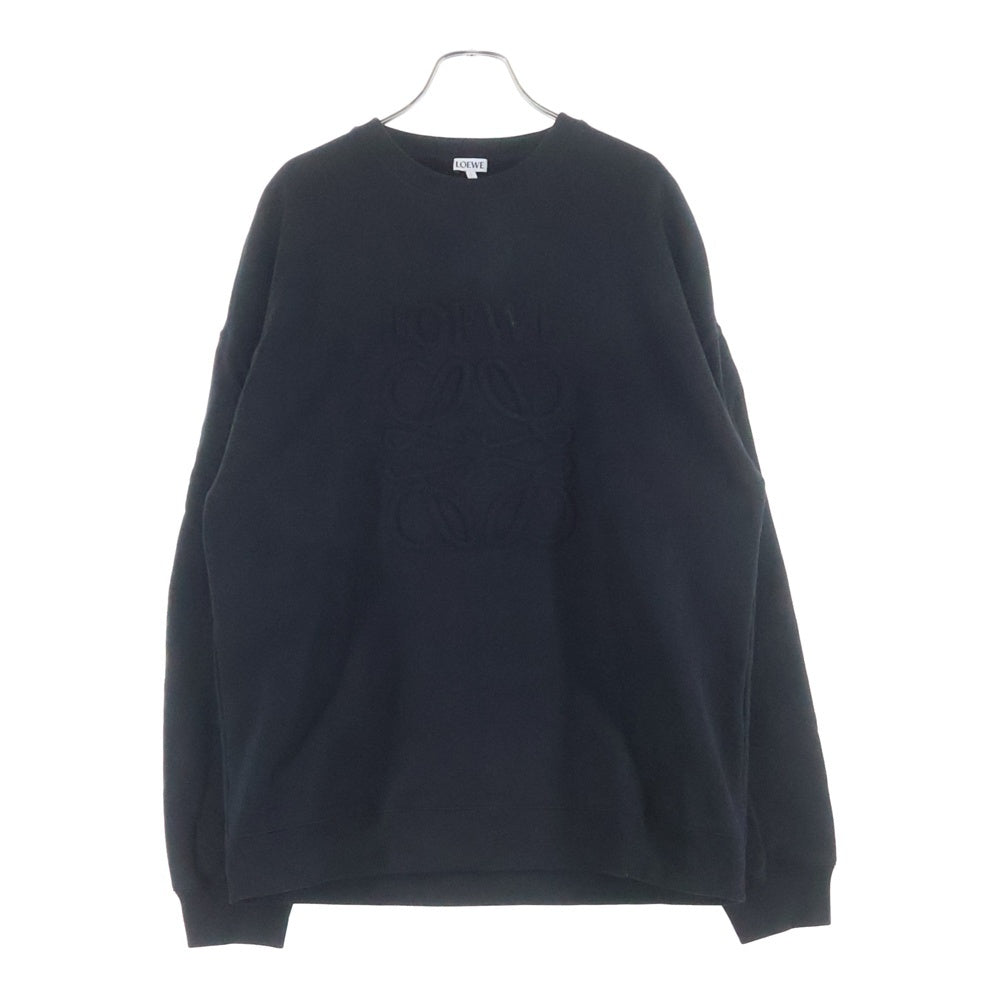 LOEWE(ロエベ) ロゴ刺繍 アナグラム エンボス トレーナー スウェット