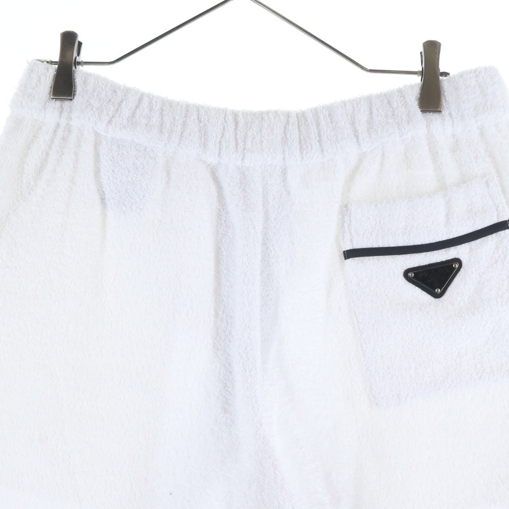 PRADA(プラダ) 22SS Cotton Terry Shorts コットン テリー ショーツ ホワイト SPH154