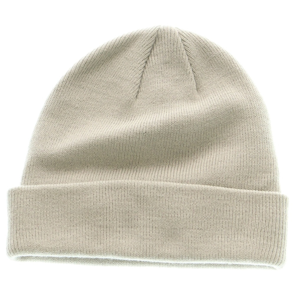 NEW ERA(ニューエラ) 47 ロゴ刺繍 カフニット ビーニー ニット帽 グレー