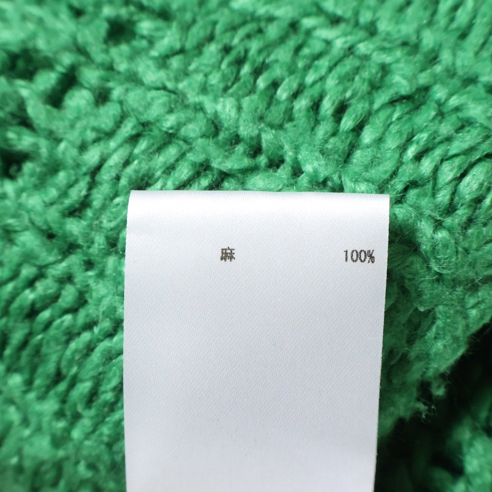 JIL SANDER(ジルサンダー) 21SS Crewneck Sweater Emerald クルーネック ニットセーター グリーン JSMS751042