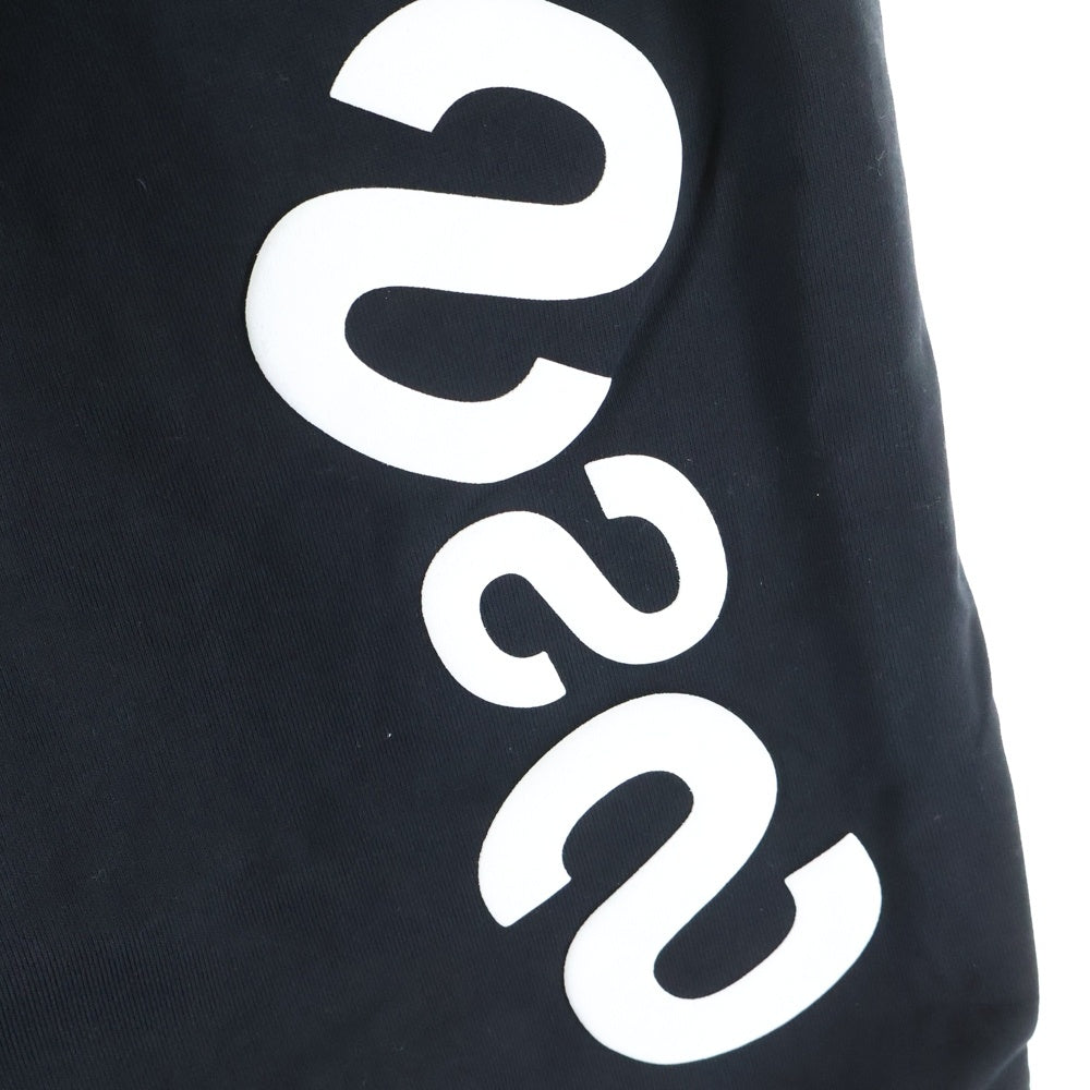 WIND AND SEA(ウィンダンシー) プリントデザイン スウェットハーフパンツ ショーツ ブラック WDS-21S-PT-03