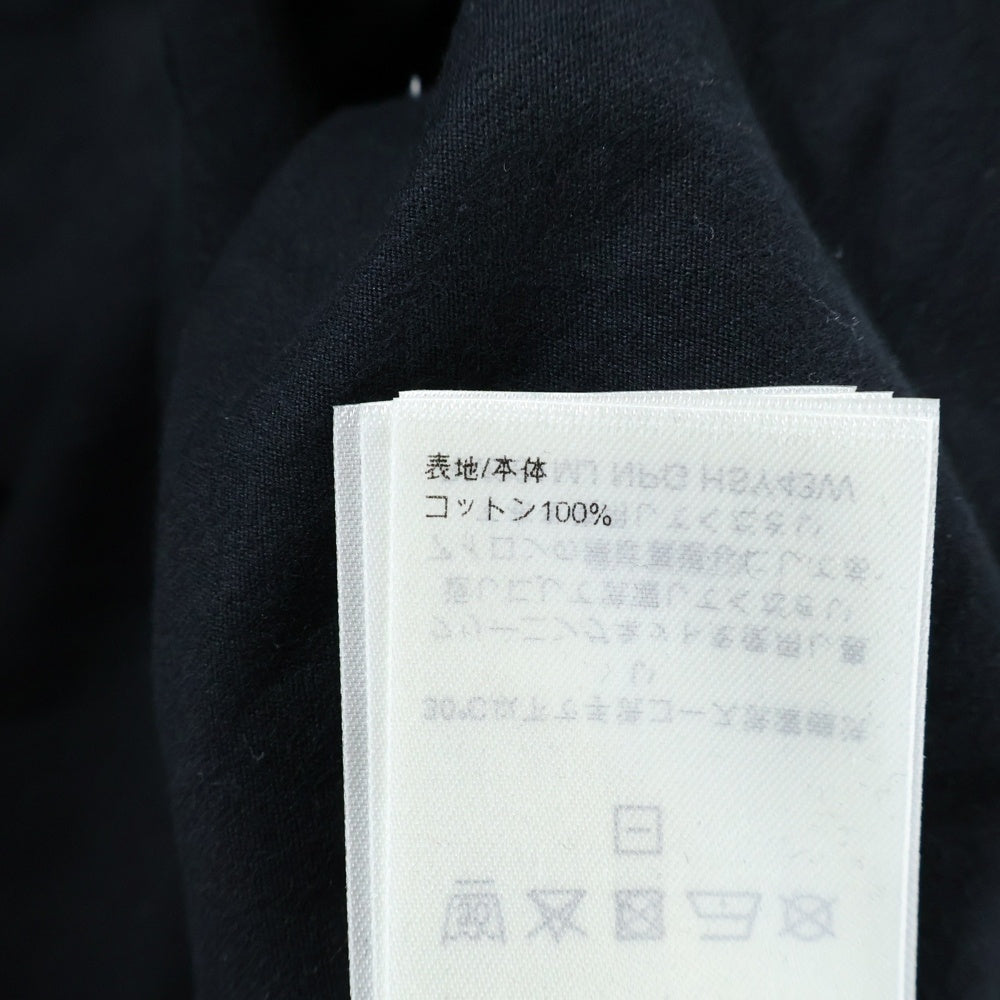 LOUIS VUITTON(ルイヴィトン) 26SS エンボスLVロゴ 長袖Tシャツ ロンT カットソー ブラック RM261MJ NPG HSY43W