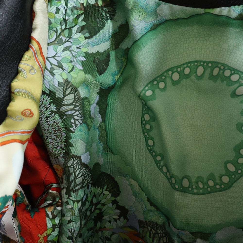 CHROME HEARTS(クロムハーツ) ×HERMES JJ DEAN エルメス JJディーン ダガージップライダース レザージャケット ブラック