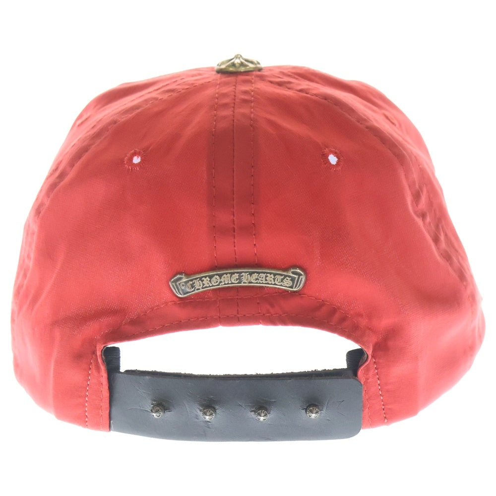 CHROME HEARTS(クロムハーツ) x Bella Hadid Slouch 5-Panel ベラハディット 5パネルキャップ メッシュキャップ 帽子 レッド