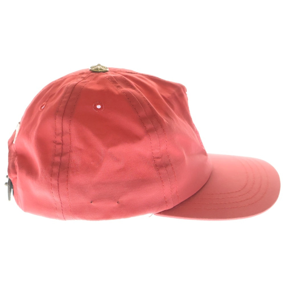 CHROME HEARTS(クロムハーツ) x Bella Hadid Slouch 5-Panel ベラハディット 5パネルキャップ メッシュキャップ 帽子 レッド