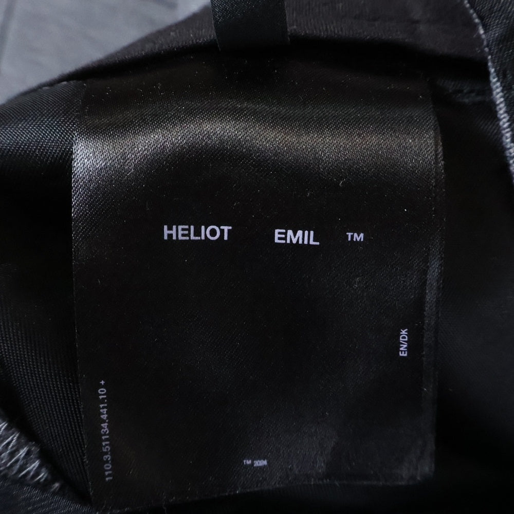 HELIOT EMIL(エリオット・エミル) 24年 ウールスラックスパンツ テーパードパンツ グレー