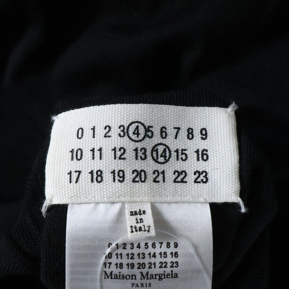 Maison Margiela(メゾンマルジェラ) ワーク イン プログレス ハイネックセーター ニット ブラック S10HA0006