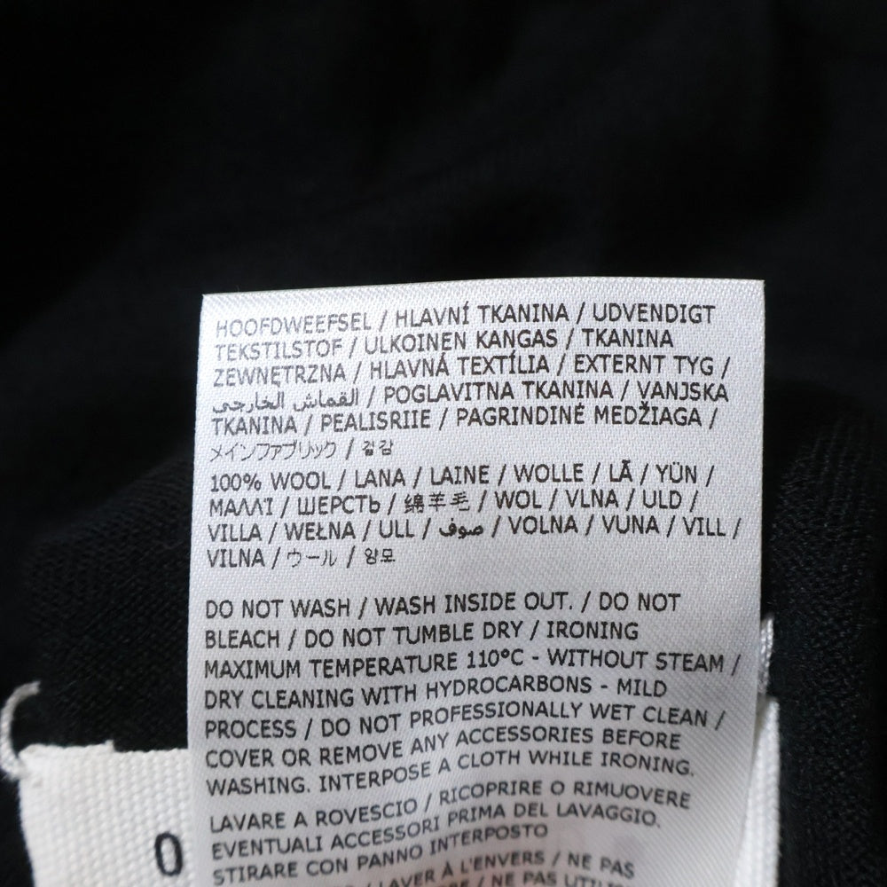 Maison Margiela(メゾンマルジェラ) ワーク イン プログレス ハイネックセーター ニット ブラック S10HA0006