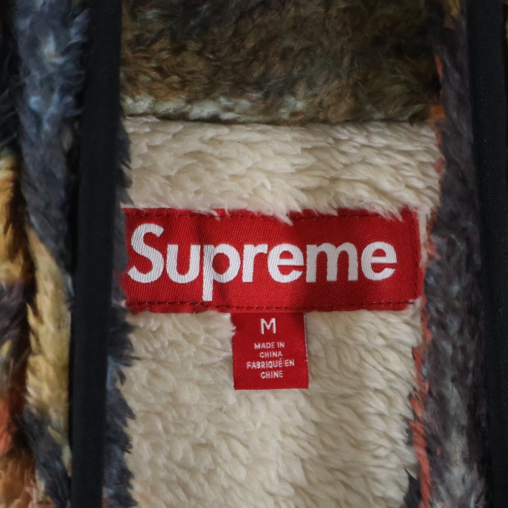 SUPREME(シュプリーム) 25SS Ernie Barnes Fleece Jacket アーニー バンズ 総柄 フリースジャケット マルチ