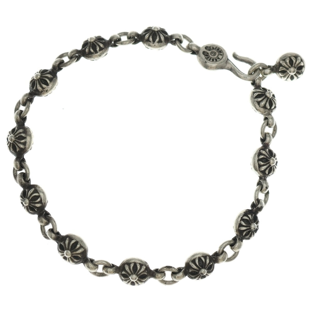 CHROME HEARTS(クロムハーツ) NO1 BALL #1クロスボールブレスレット シルバー BCA172