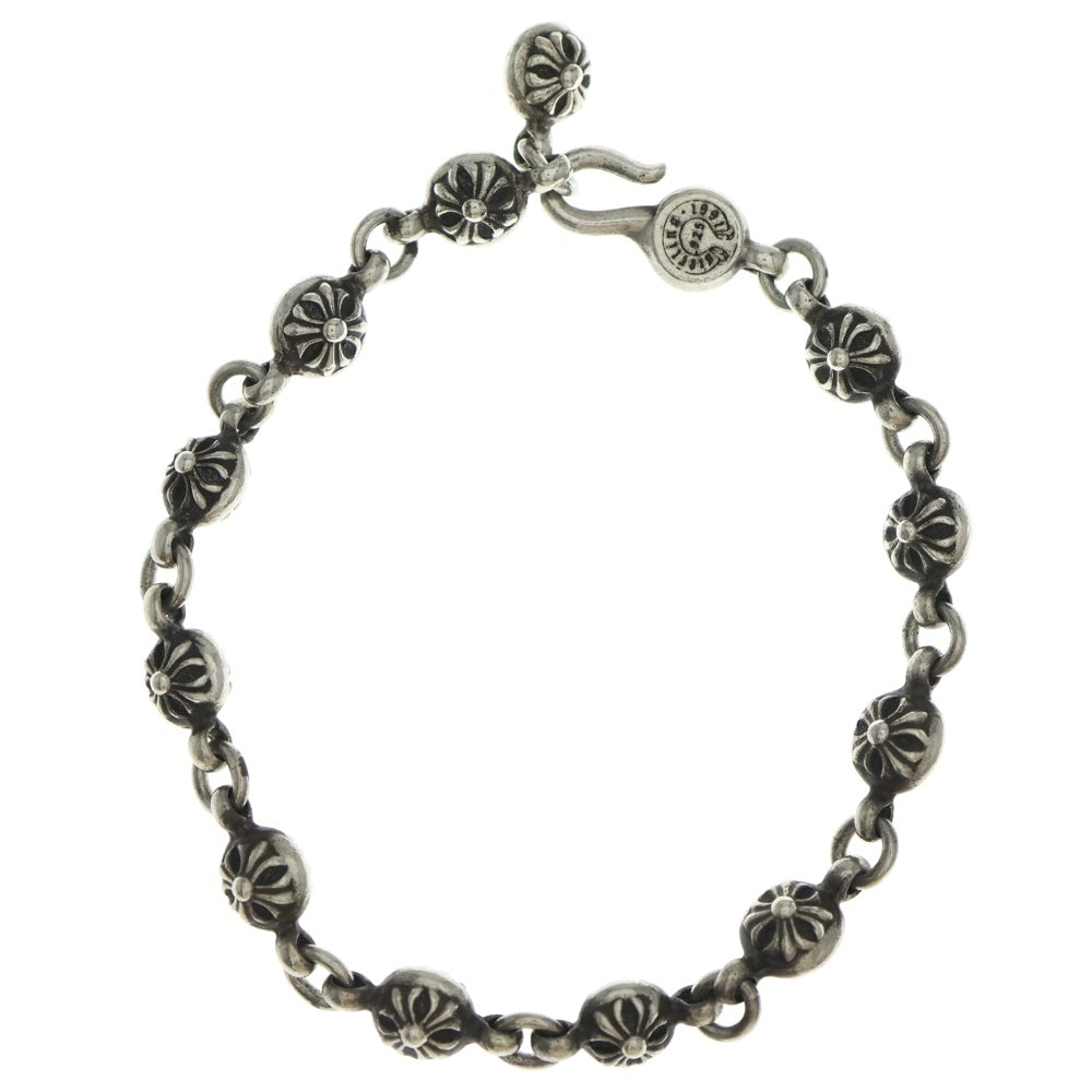 CHROME HEARTS(クロムハーツ) NO1 BALL #1クロスボールブレスレット シルバー BCA172