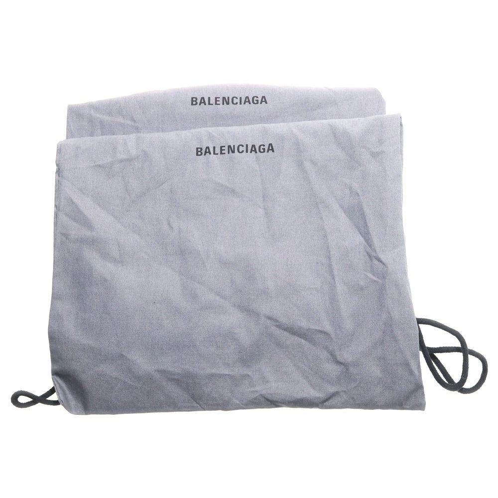 BALENCIAGA(バレンシアガ) スクエアトゥダービーシューズ レザーローカットシューズ ブラック 617640
