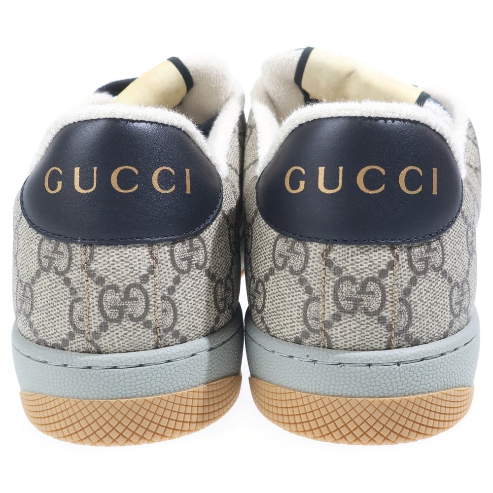 GUCCI(グッチ) Screener Sneaker GGキャンバス スクリーナースニーカー ローカットスニーカー ブラウン 674530