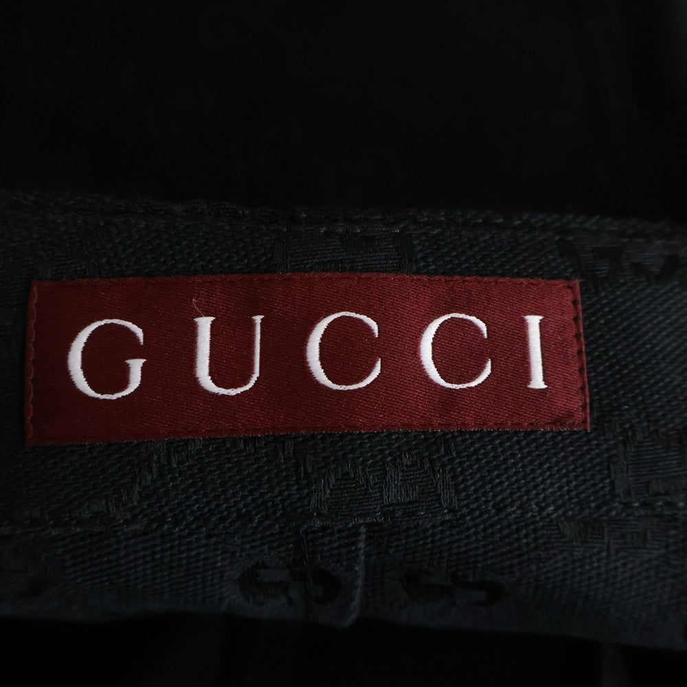 GUCCI(グッチ) GGスプリーム ペインターショーツ ハーフパンツ ブラック 791566