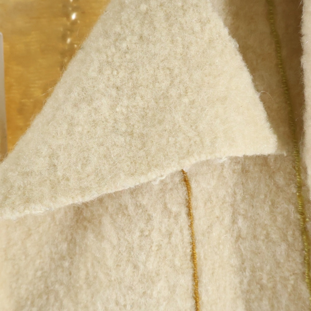 UNSUNG WEAVERS(アンサング ウィーバーズ) Long Embroidered Coat ロング エンブロイダリー コート ベージュ