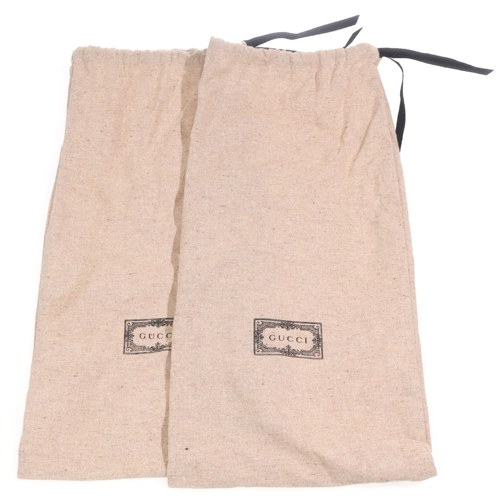 GUCCI(グッチ) ホースビット レザーローファー シューズ ブラック 482464 レディース