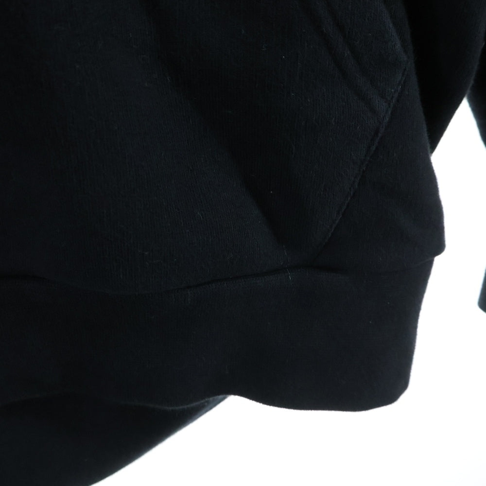 Palm Angels(パームエンジェルス) 19AW SKULL AND FACE CHAOS スカル アンド フェイス プルオーバーパーカー フィーディ ブラック PMBB036E19441028