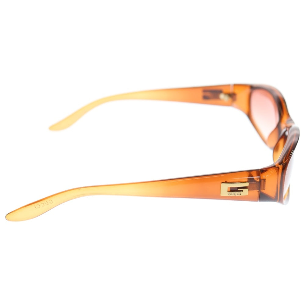 GUCCI(グッチ) サイドロゴ オーバルサングラス ブラウン GG2456