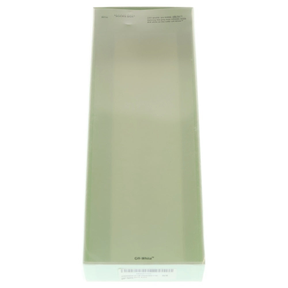 OFF-WHITE(オフホワイト) ロゴデザインソックス 靴下 ホワイト OMRA001F181200490110