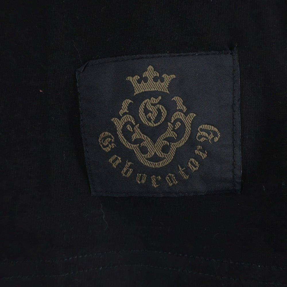 Gaboratory/Gabor(ガボラトリー/ガボール) Atelier Mark Long Sleeve アトリエマーク 長袖Tシャツ ロンT カットソー ブラック