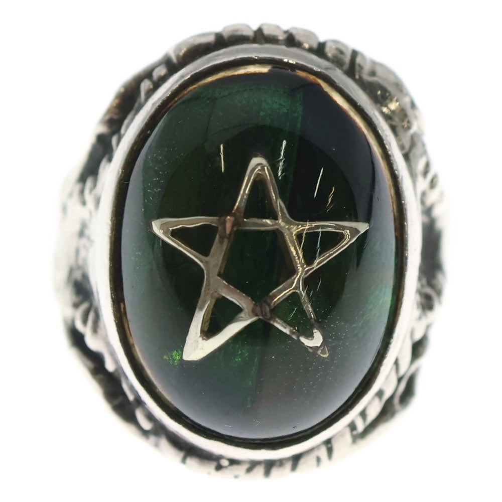 ALEX STREETER(アレックスストリーター) ANGEL HEART RING 2020 LIMITED SCARAB エンジェルハートリング スカラベ 指輪 シルバー/グリーン