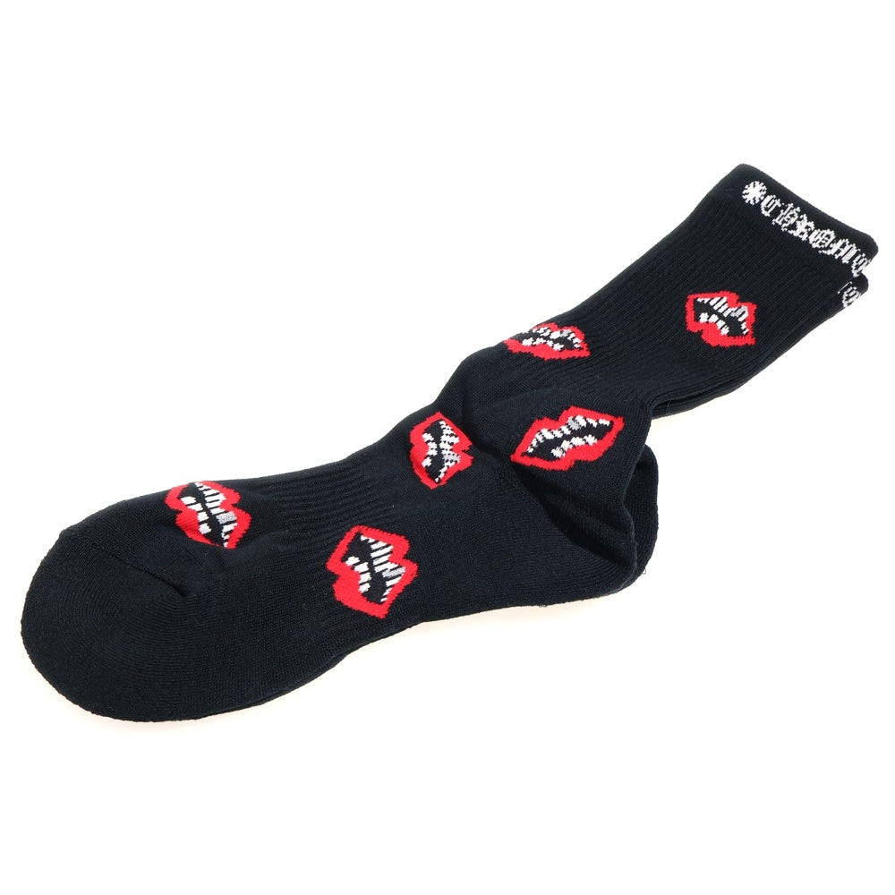 CHROME HEARTS(クロムハーツ) MATTY BOY CHOMPER SOCKS マッティボーイ チョンパー ソックス 靴下 ブラック/レッド