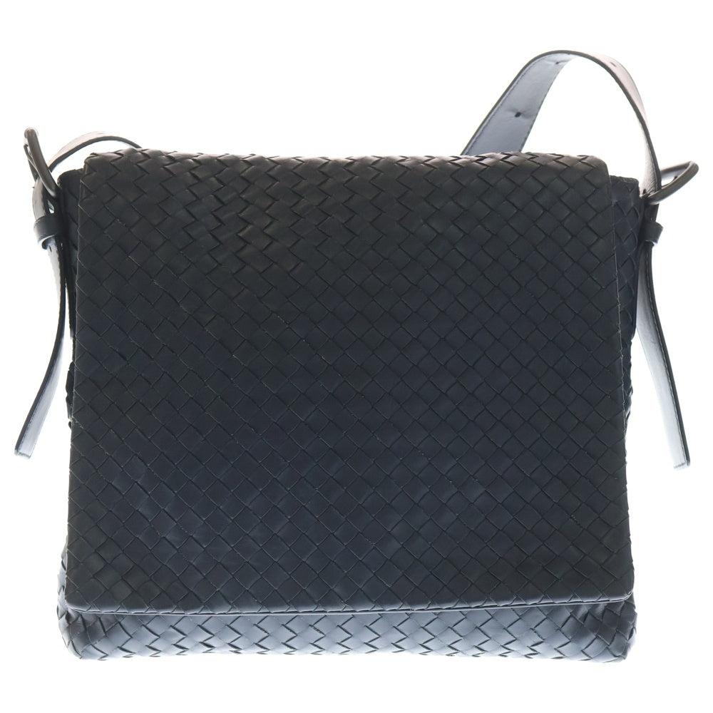 BOTTEGA VENETA(ボッテガヴェネタ) イントレチャート メッセンジャーバッグ ショルダーバッグ ネイビー