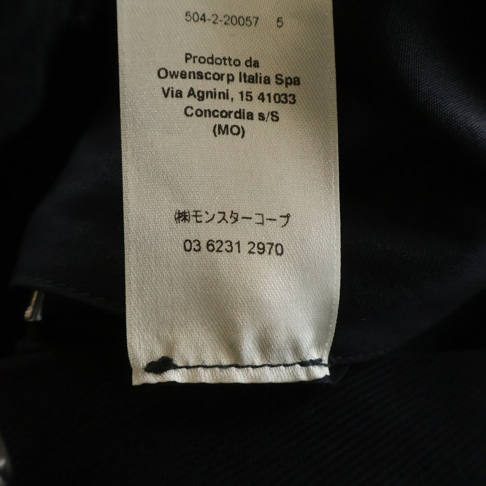 Rick Owens(リックオウエンス) Strobe Heavy Cotton Shirt ボタンアップ ヘビーコットン 長袖シャツジャケット ブラック RU02B2728