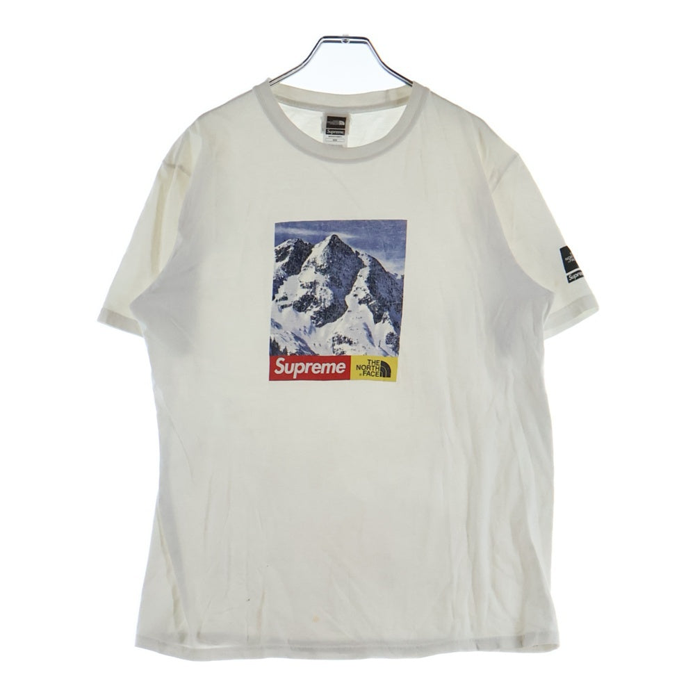 SUPREME(シュプリーム) ×THE NORTH FACE 17AW MOUNTAIN T マウンテンTシャツ 半袖Tシャツ カットソー ホワイト NT817021