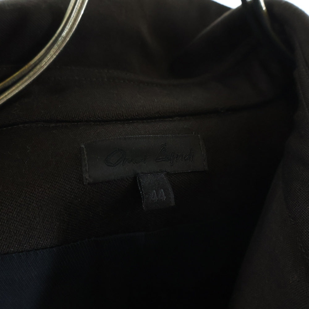 Omar Afridi(オマールアフリディ) 24AW Battle Dress Blouson バトルドレスブルゾン エポレット付きジャケット ブラウン