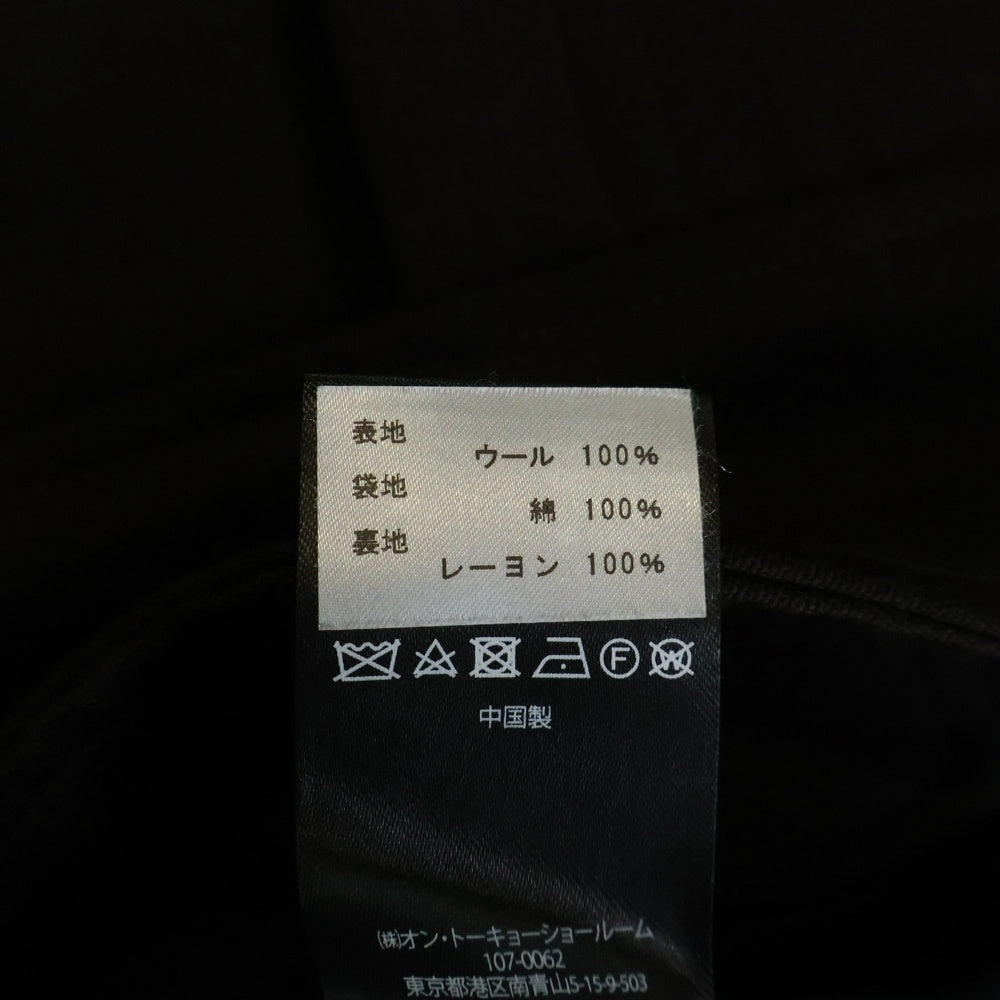 Omar Afridi(オマールアフリディ) 24AW Battle Dress Blouson バトルドレスブルゾン エポレット付きジャケット ブラウン