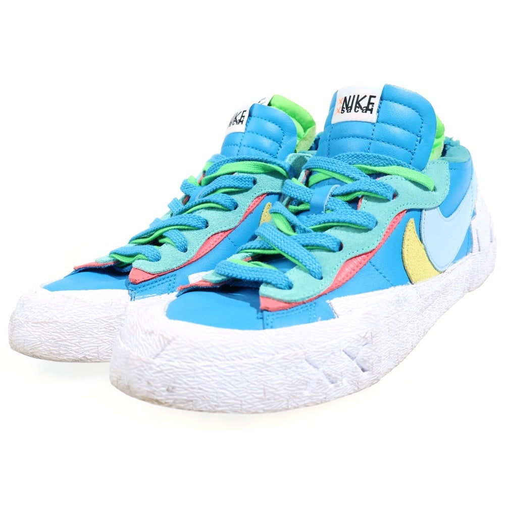 NIKE(ナイキ) ×KAWS ×sacai BLAZER LOW NEPTUNE BLUE カウズ サカイ ブレーザー ネプチューンブルー ローカットスニーカー マルチ US8.5/26.5cm DM7901-400
