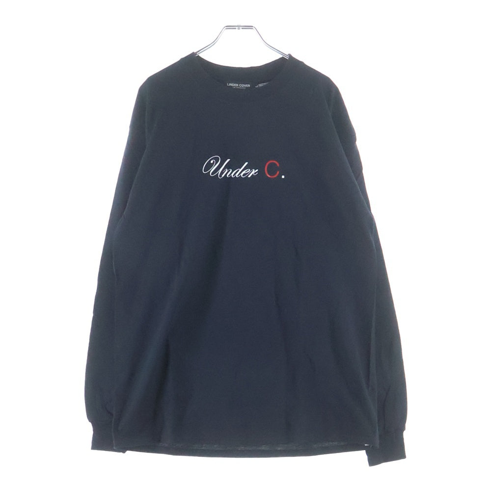 UNDERCOVER(アンダーカバー) ×Careering キャリアリング ロゴプリント長袖Tシャツ カットソー ブラック UCV7805