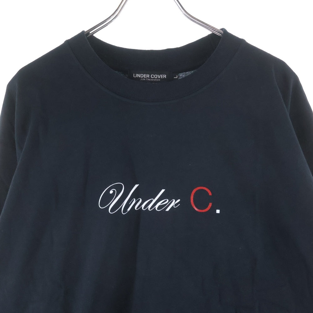 UNDERCOVER(アンダーカバー) ×Careering キャリアリング ロゴプリント長袖Tシャツ カットソー ブラック UCV7805