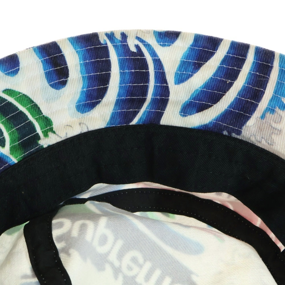 SUPREME(シュプリーム) 20SS Waves Crusher ウェーブ クラッシャー 総柄 バケットハット ホワイト/マルチカラー