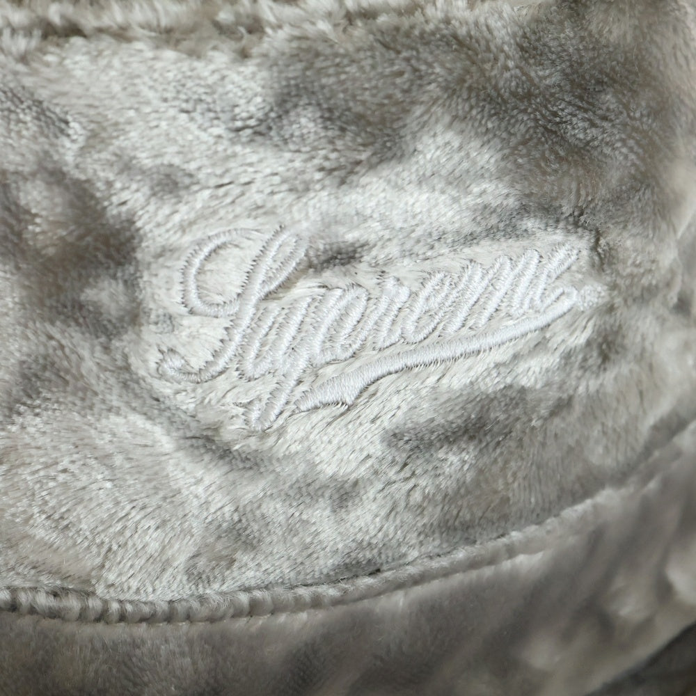 SUPREME(シュプリーム) 22SS Crushed Velvet Crusher クラッシュ ベルベットクラッシャーハット ベージュ