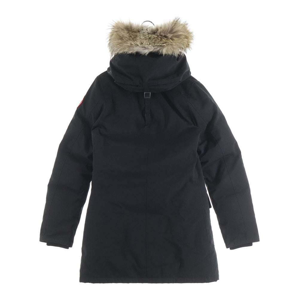 CANADA GOOSE(カナダグース) BRONTE ブロンテ ファー フーデッド ダウンジャケット レディース ブラック 2603JL