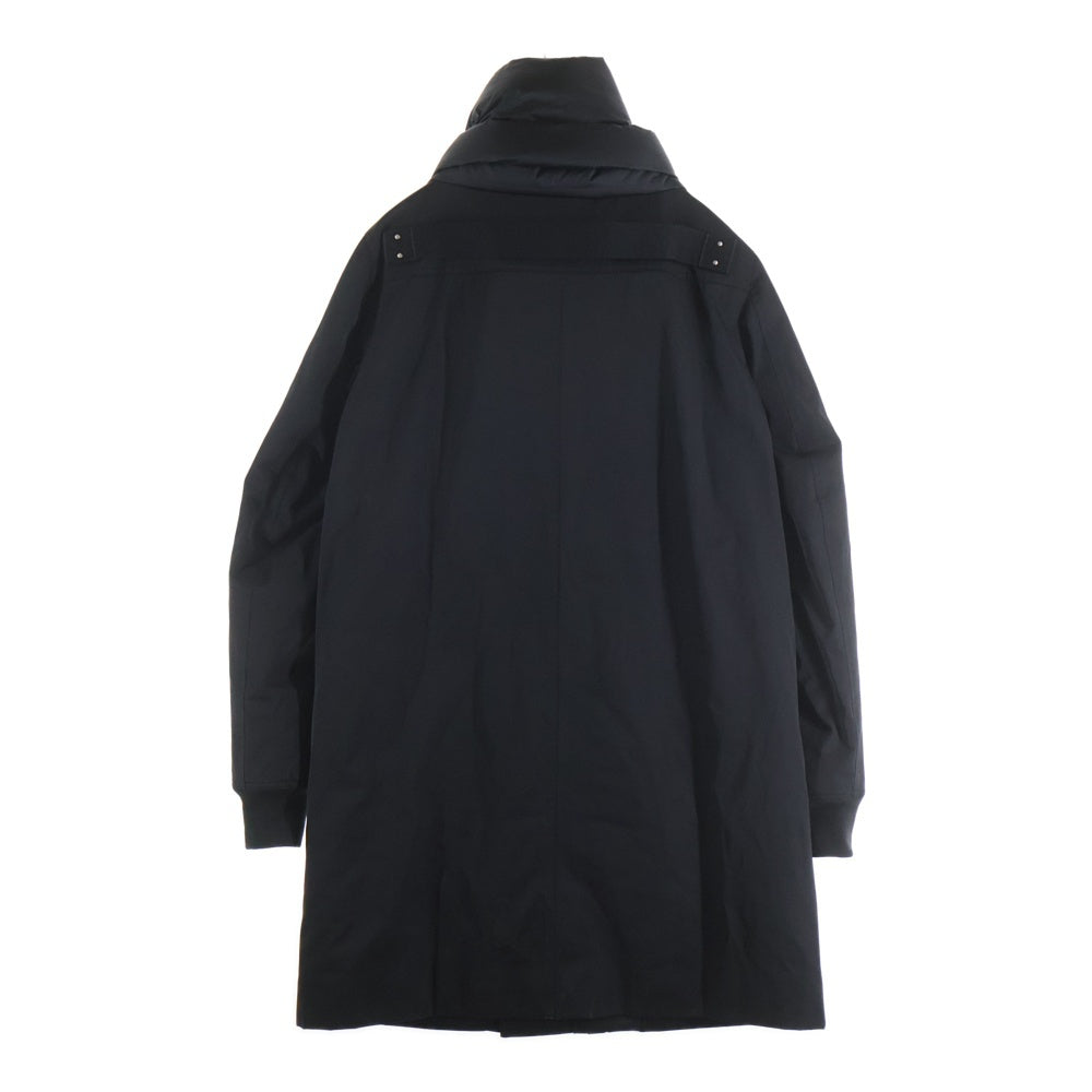 Rick Owens(リックオウエンス) 20AW ハイネック パファー コート ロング ジップアップコート ブラック RU20F3983-TTNZU
