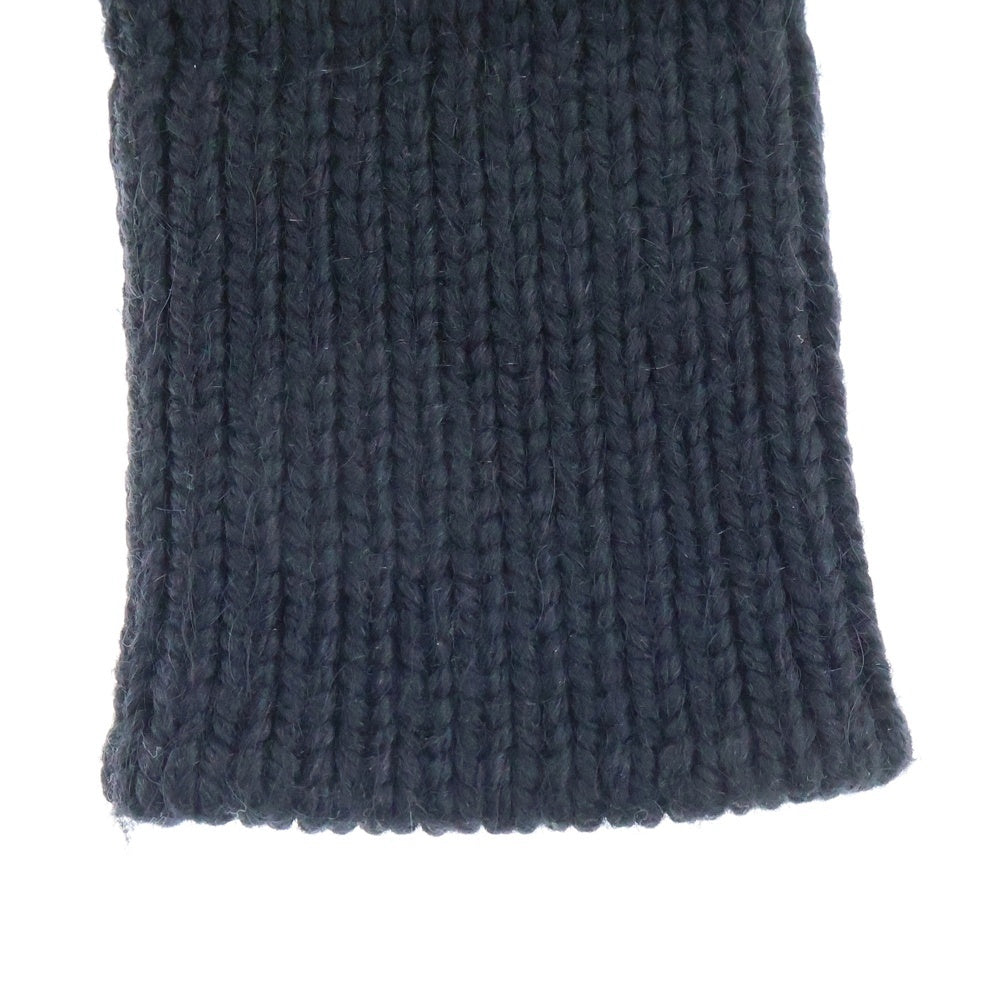 JIL SANDER(ジルサンダー) 22AW ローゲージクロップドニット ハイネックセーター ブラック J21GP0040