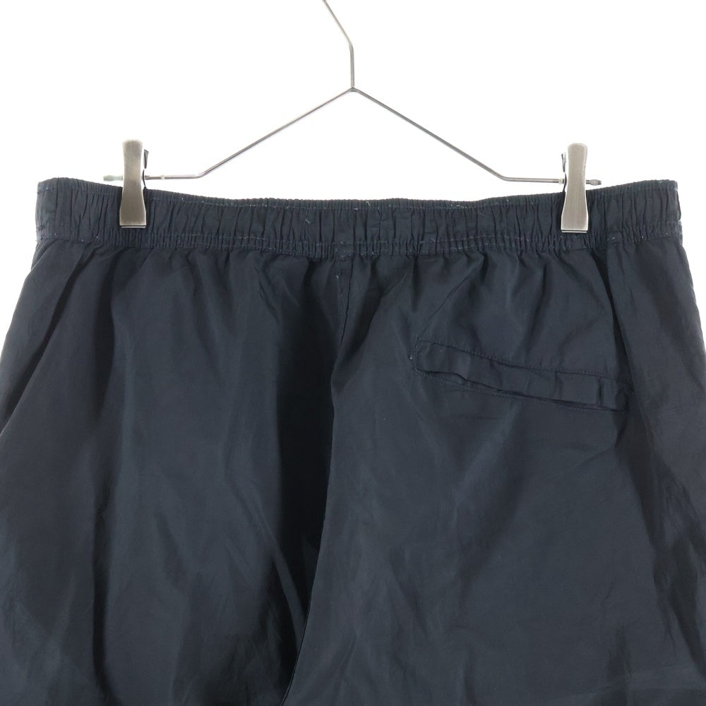 STONE ISLAND(ストーンアイランド) RE-T Nylon Metal In Econyl ロゴワッペン ナイロンメタルパンツ ブラック 761531021