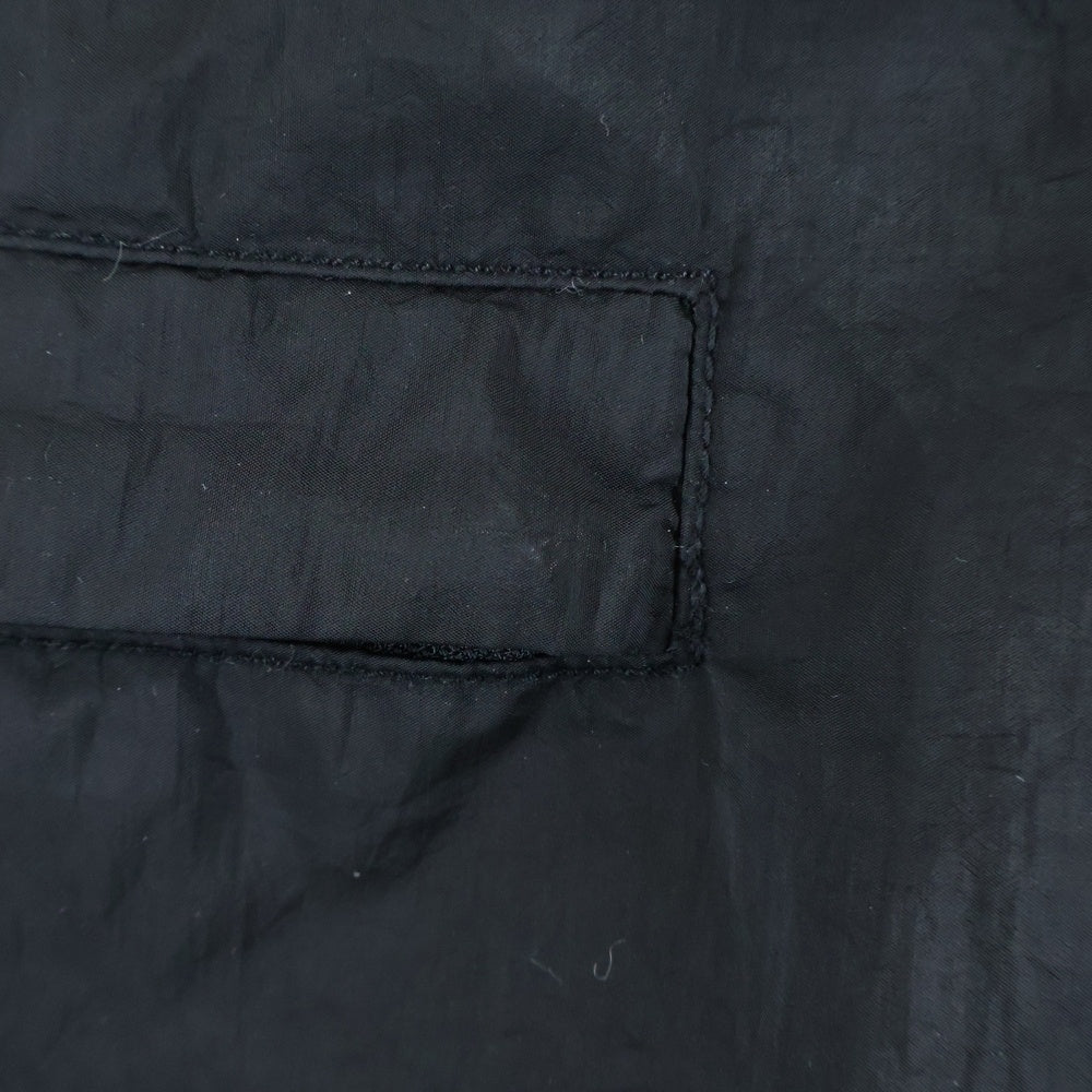 STONE ISLAND(ストーンアイランド) RE-T Nylon Metal In Econyl ロゴワッペン ナイロンメタルパンツ ブラック 761531021