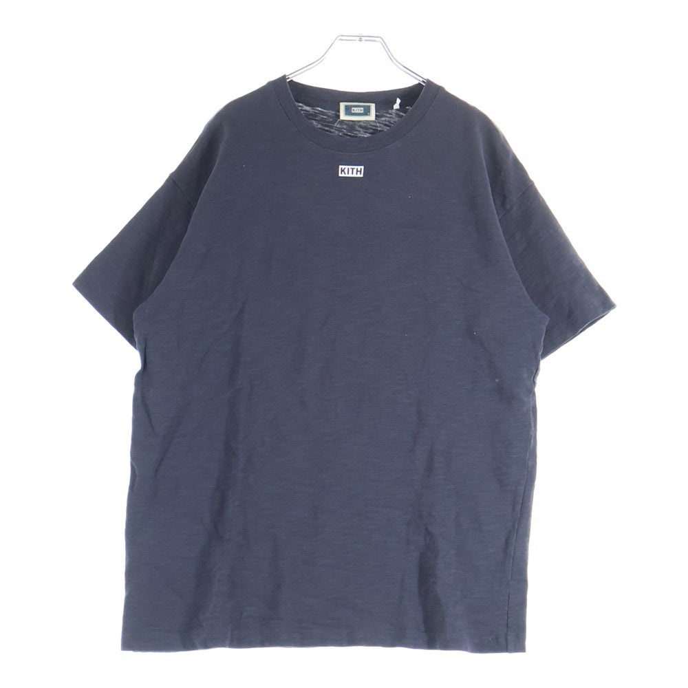 KITH(キス) 2020年 フロントロゴ半袖Tシャツ カットソー パープル 20-071-060-0016-2-0