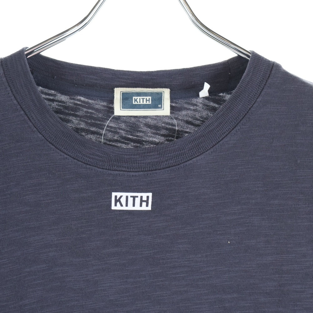 KITH(キス) 2020年 フロントロゴ半袖Tシャツ カットソー パープル 20-071-060-0016-2-0