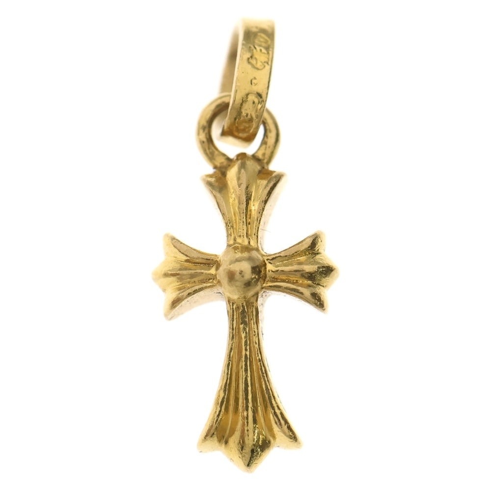 CHROME HEARTS(クロムハーツ) 22K CRS BBYFAT ベイビーファットクロス ペンダントトップ ゴールドBCA037