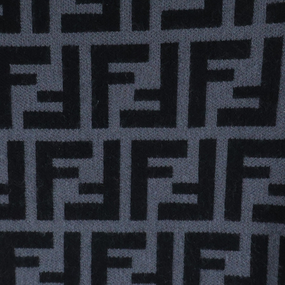 FENDI(フェンディ) FFロゴ ズッカ柄 ニットワンピース ブラック FZD753 A5QG レディース