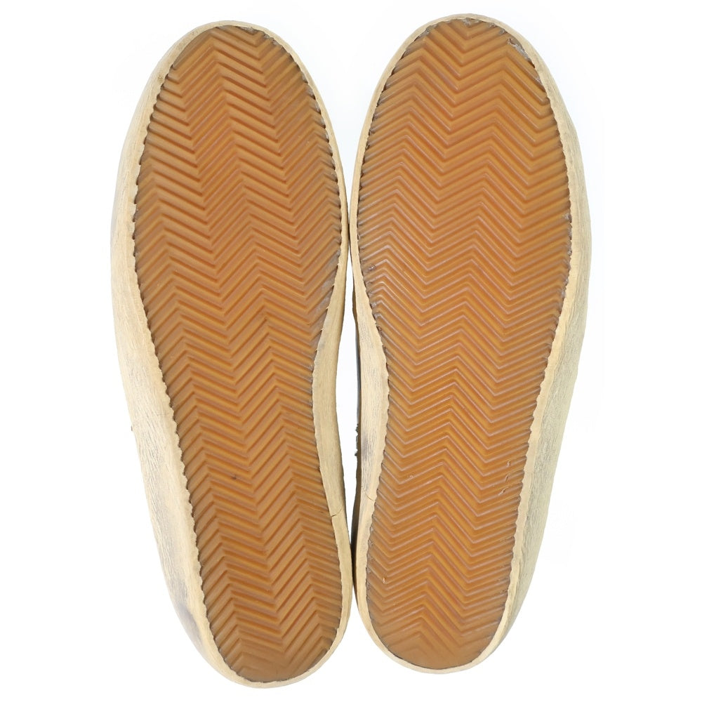 GOLDEN GOOSE DELUXE BRAND(ゴールデングースデラックスブランド) Francy Special Flag レザー ハイカット スニーカー ブラック