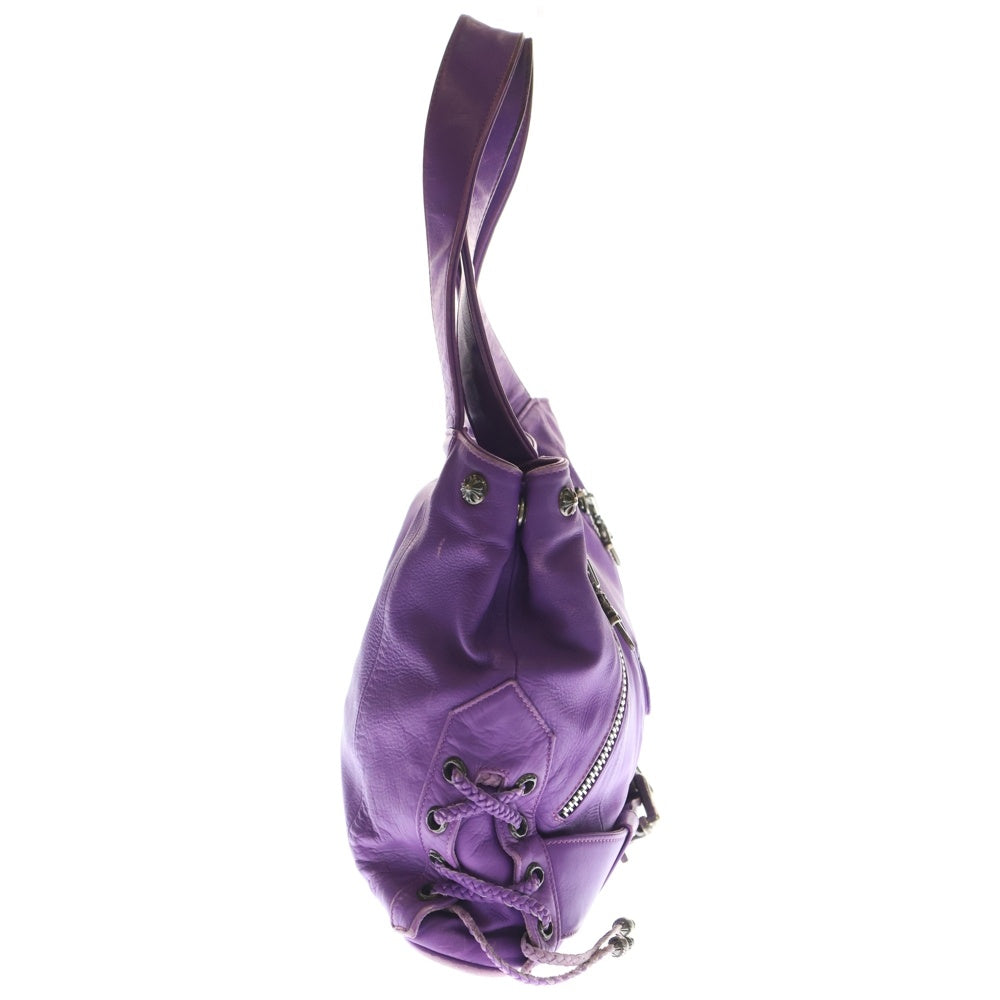 CHROME HEARTS(クロムハーツ) JJ DEAN LARGE JJディーン ラージ トートバッグ パープル レディース