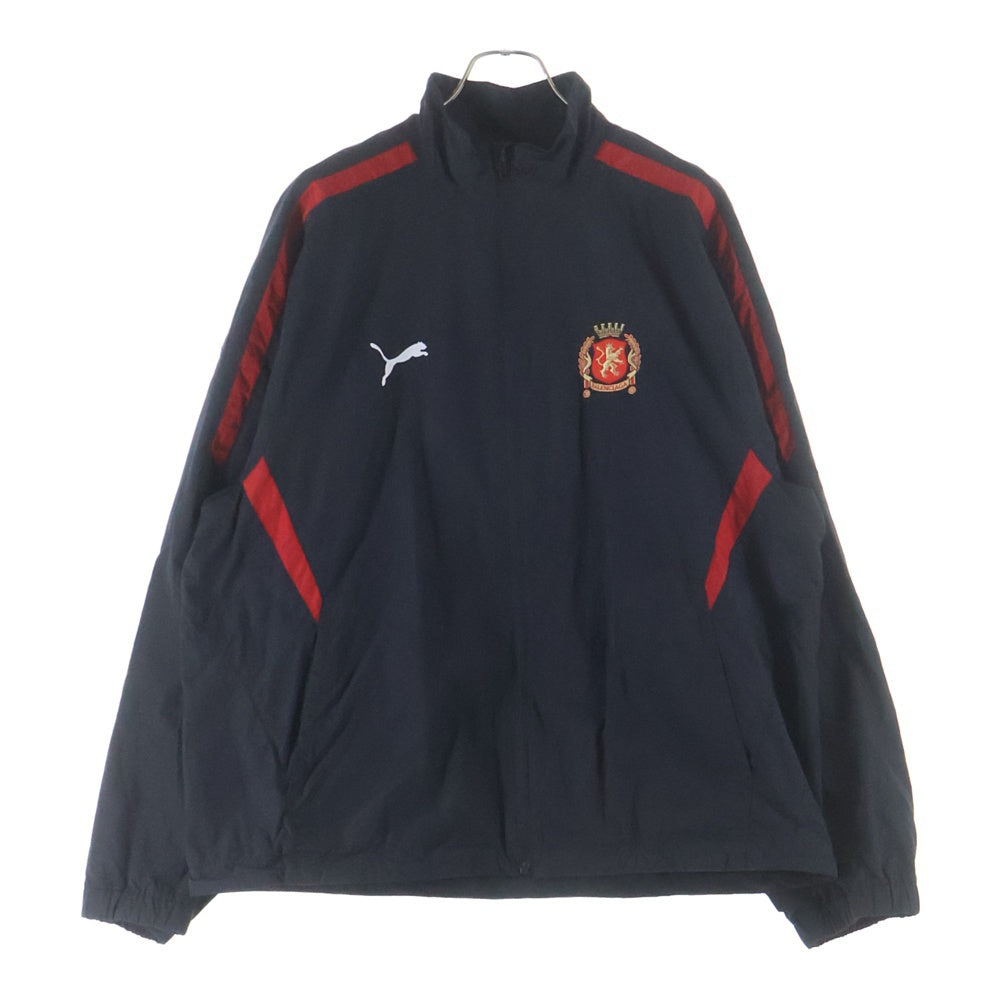 BALENCIAGA(バレンシアガ) 25AW × PUMA Tracksuit jacket プーマ トラック ジャケット ブラック/レッド 850639 TPQ38